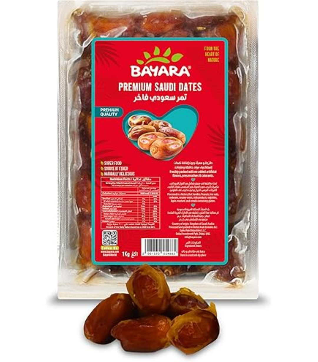 DATES PREMIUM SAUDI VACCUM 1KG